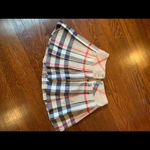 kids burberry skirt
